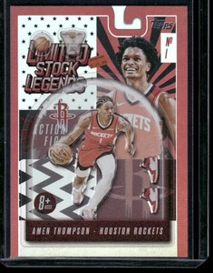 2025-26 Topps LST-32 Amen Thompson Stock Limitado Leyendas RC Objetivo Exclusivo - Imagen 1 de 2