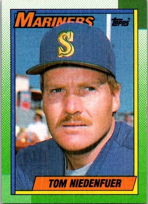 1990 Topps #306 Tom Niedenfuer - Image 1 of 2