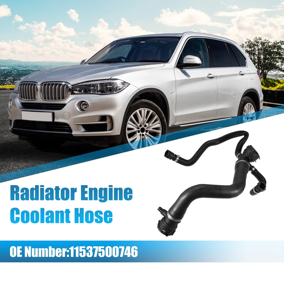 Tubo de manguera de refrigerante de radiador superior para BMW X5 2000 2001 4.4i 4.4L Nº11537500746 Foto 1 de 4