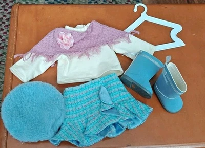 American Girl Doll Just Like You SIGHTSEEING Outfit VGUC BOOTS - Image 1 of 3