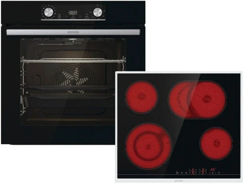 Gorenje Black Steam Set (BOSX6737E06BG + ECT43X)  Einbaubackofen-Set  - Bild 1 von 1