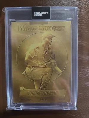 2020 Topps Project 2020 #73 Frank Thomas/(print run 11969) Don C - NM-MT - Image 1 of 2