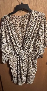 Damen Badeanzug in Größe XXL Animal Print transparent - Bild 1 von 2