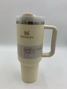 NWT STANLEY CUP QUENCHER H2.0 TUMBLER-CREAM -40 OZ - SHIPS FAST ✅ - Picture 1 of 10