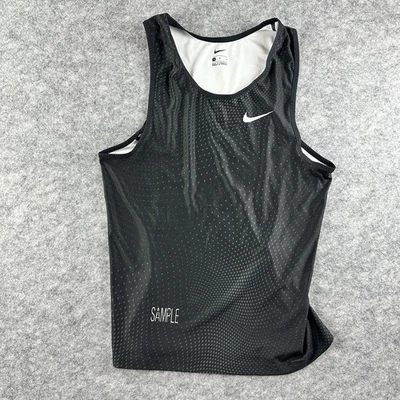 2018 NIKE Digital Race Day Mens Size Medium SAMPLE Running Tight Tank 880462 - Image 1 of 4