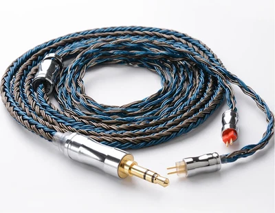 MMCX 0.78 IEM Earphone Upgrade cable 24 cores, 2.5/3.5/4.4mm NiceHCK C24-2 - Image 1 of 4