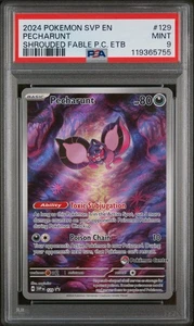 Pecharunt - 129 (Pokemon Center Exclusive) SV Promo Shrouded Fable - PSA 9 - Imagen 1 de 1