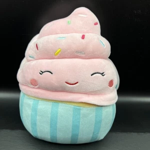 Peluche Kellytoy Squishmallows 7.5" Didre the Pink Cupcake Foodie Squad LT ED NUEVO CON ETIQUETAS - Imagen 1 de 5