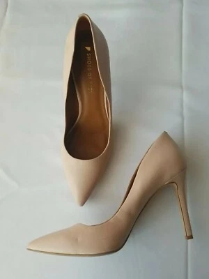 Zapatos de salón de cuero Shoes of Prey talla 12 beige #416,8 Foto 1 de 4