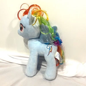build a bear workshop my little pony stuffed plush horse rainbow dash lighting - Picture 1 of 5