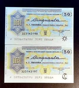 MINIASSEGNI SOPRASTAMPATI VARIE TIPOLOGIE E PROVE LEGGI NOTE FALD 1 - Foto 1 di 2