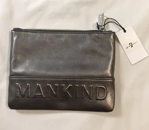 7 For All Mankind Handtasche Handtasche Damen Medium Metallic 9,25 x 7 im Staubbeutel - Bild 1 von 13