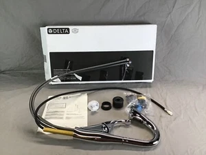 Delta 9992-DST Addison Single Handle Pull Down Bar Prep Bar/Prep Faucet Chrome - Picture 1 of 23
