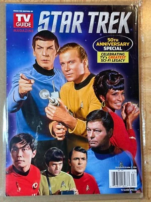 Star Trek 50th Anniversary Special TV Guide Magazine Oct. 2016 Sci-Fi-Legacy NOS - Image 1 of 4