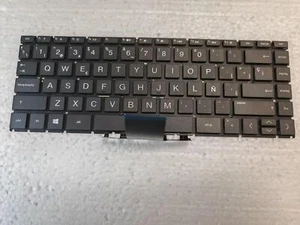 Spanish Keyboard for HP Pavilion x360 14-cd 14m-cd 14t-cd 14-ce 14-cf 14-ck cm - Picture 1 of 1