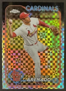 2024 Topps Chrome X-Fractor #215 Nolan Arenado - Picture 1 of 2