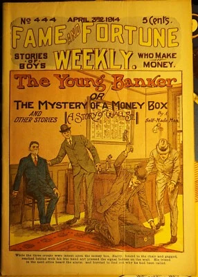 Scarce Fame and Fortune Weekly (April 1914) #444 VG- 3.5 - Image 1 of 4