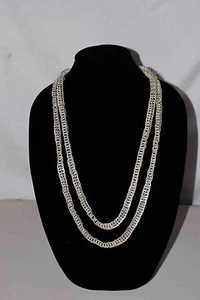 BELLISSIMA collana a maglie dettagliate in argento dal Guatemala (#083) - Foto 1 di 4