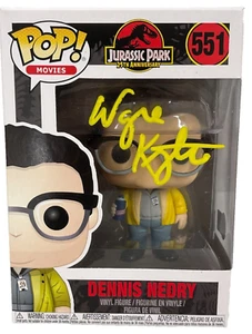 Wayne Knight Signed Dennis Nedry Funko Jurassic Park Authentic Autograph Beckett - Picture 1 of 3