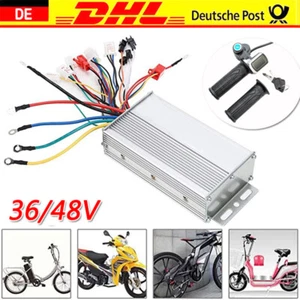 Brush/Brushless Electric Bike Scooter Motordrehzahlregler 24V-48V 350W-1000W DE - Bild 1 von 23