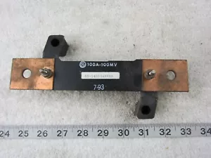 GE General Electric 50-140034PKAA 100A 100 MV Shunt, neu - Bild 1 von 2