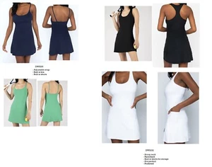 Sport/Tennis/Activity Dress with Adjustable Straps and shorts DW5325/DW5332 - Picture 1 of 18