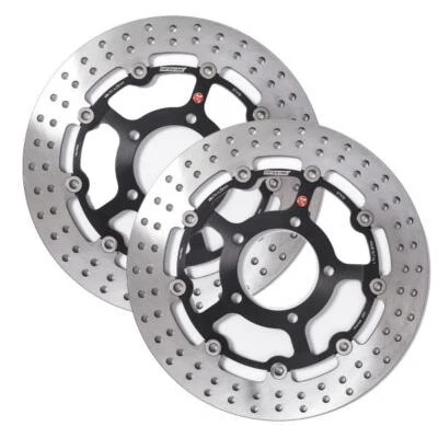 Coppia dischi freno anteriori Braking R-Stx Kawasaki Versys 1000 2012-2014 Foto 1 de 4