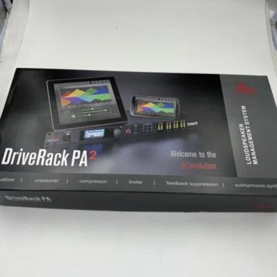 KUBLAIKI dbx DriveRack PA2 Complete Loudspeaker Management System-PA2 US Delivery Fast