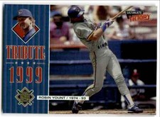 1999 Upper Deck Ultimate Victory Tribute 1999 Robin Yount Milwaukee Brewers #T2