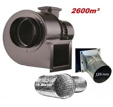 Turbo VENTILATORE RADIALE FLANGIA + + connettore 2600m³/radiale Ventilatore Ventilatore Radiale