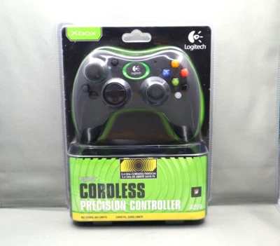 LOGITECH CORDLESS PRECISION CONTROLLER FOR ORIGINAL XBOX BRAND NEW SEALED  - Image 1 of 4
