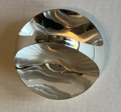 Винтажная немецкая посеребренная корзина с ореховой чашей WMF IKORA Candy Dish - Изображение 1 из 4