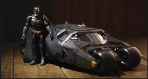 Classic Batman Car Cool Battle Vehicle Figure Model Toy Jointed Action Figure - Picture 1 of 6