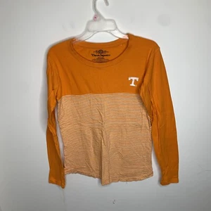 Three Squares Tennessee Volunteers Womens M Orange/White Long Sleeve Shirt - Picture 1 of 8
