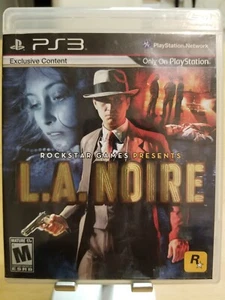 L.A. Noire (Sony PlayStation 3, PS3, 2011) Mint Disc, Complete, Ships Free - Picture 1 of 7