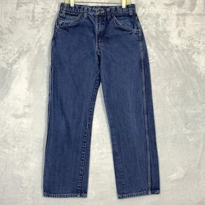 Dickies FR 2112 Jeans CAT 2 Mens 33x31 Flame Resistant Dark Wash Blue Denim - Picture 1 of 12