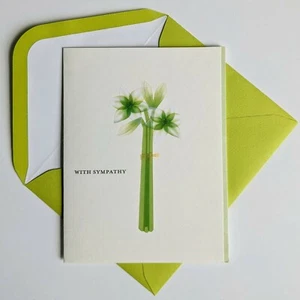 Papyrus SYMPATHY Card - Delicate Flowers Theme - Picture 1 of 2