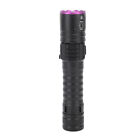 395nm Flashlight Zoomable Lens IPX4 Waterproof Portable Handheld Flashlight For