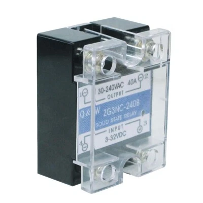 Solid State Relais SSR Elektronisches Lastrelais IN 3-32 V DC / OUT 30-240 V AC - Bild 1 von 4