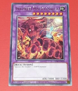 2020 YoGiOh 1st Edition Invoked Magellanica Foil Heading Card - Picture 1 of 1