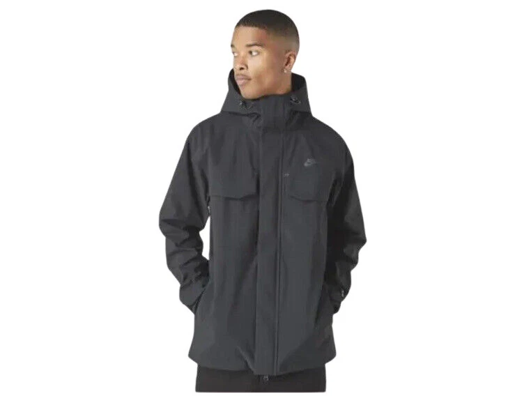 Nike Storm-fit Men’s Hooded Jacket Size Large - Black (DD6872-010)