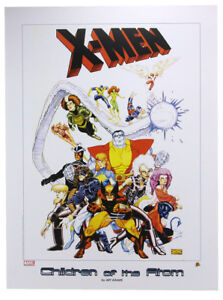 X-Men Children Of The Atom Lithograph Arthur Adams Marvel Comics Limited Edition