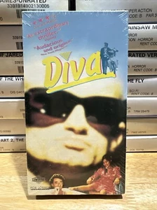 NEW SEALED Diva 1981 VHS Fox Lorber HOME VIDEO Jean-Jacques Beineix Pinon RARE - Picture 1 of 3