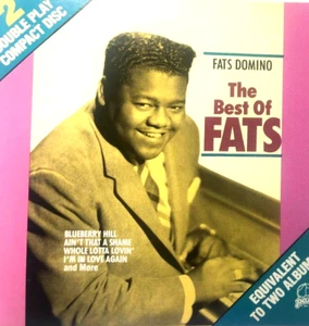 The Best of Fats by Fats Domino (CD, Mar-1990, Pair), 20 Tracks - Imagen 1 de 2