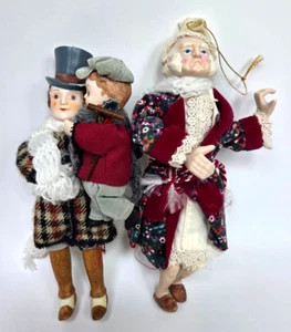 Kurt S Adler 1984 Dickens Ebenezer Scrooge Porcelain Ornament Figurine 9" Xmas - Picture 1 of 3