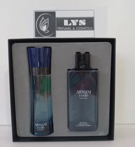 Giorgio Armani Code Eau De Toilette Für Herren 125 Ml Spray + Duschgel 200 Ml - Bild 1 von 2
