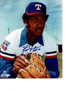 Texas Rangers Fergie Jenkins autographed 8x10 action photo HOF 91 added - Picture 1 of 1