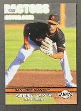 2021 Abdiel Layer Minor League Rookie Card San Jose Giants