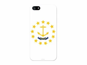 Cellet Rhode Island Flag Design TPU / PC Proguard Case for Apple iPhone 5 & 5s - Picture 1 of 3