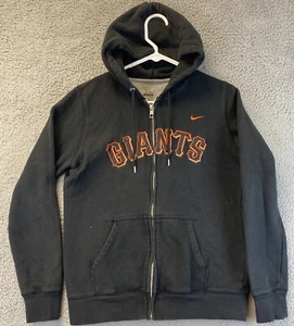 Nike Boys Youth Hooded Jacket L 14/16 Giants Hoodie Zip San Francisco /72-34 - Picture 1 of 8